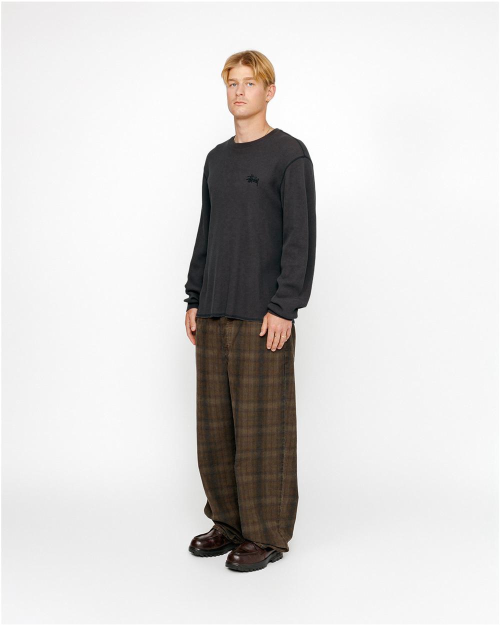 Hauts Stussy Basic Stock Ls Thermal Noir  France |  32408-IYLP
