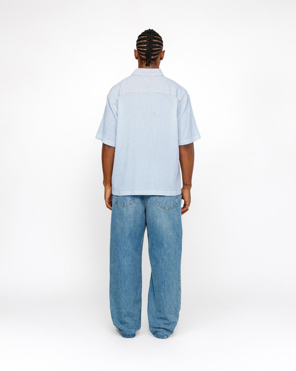 Jean Stussy Big Ol' Denim Bleu  France |  48056-HCLK