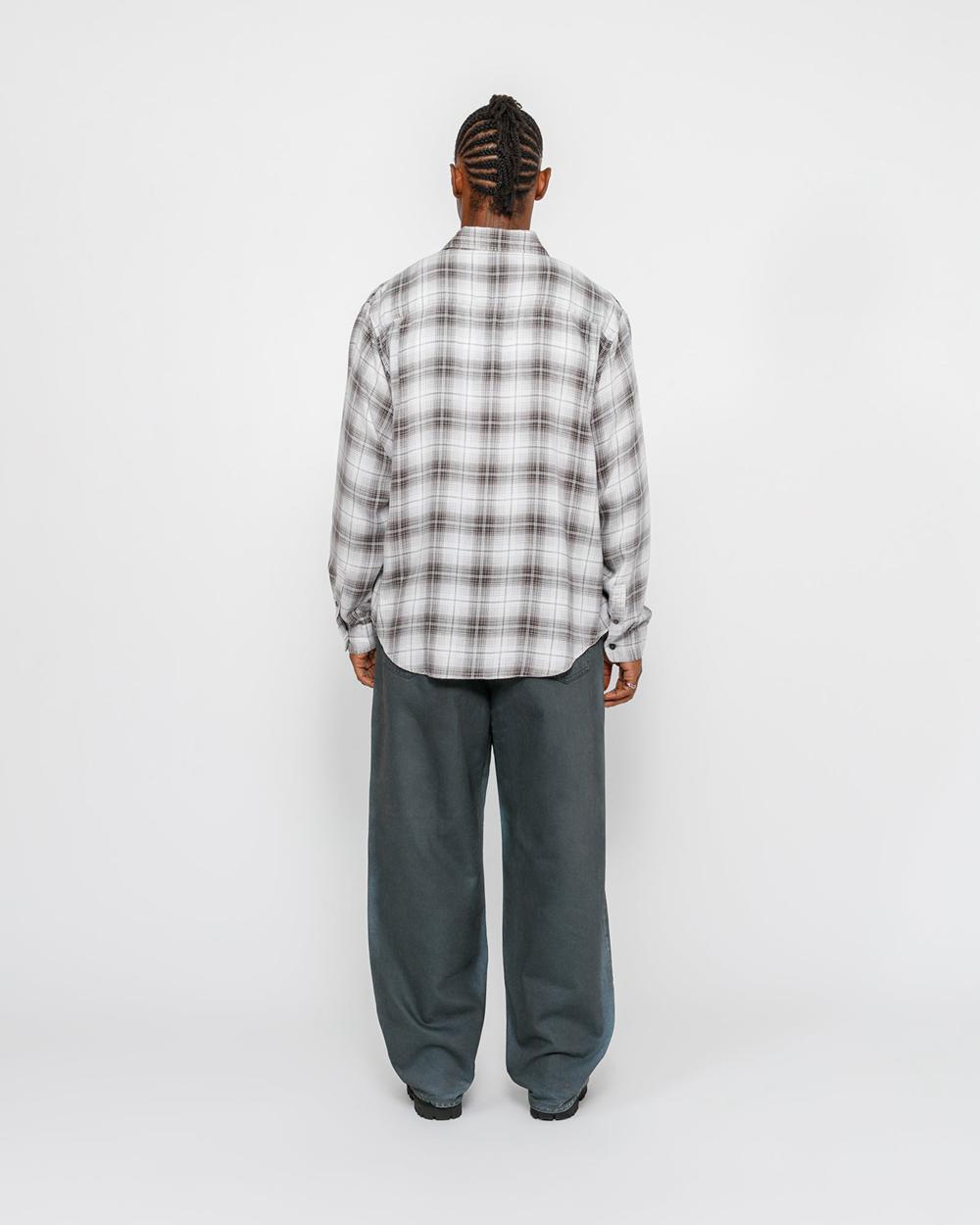Jean Stussy Big Ol' Spray Dye Bleu  France |  21846-WMCE