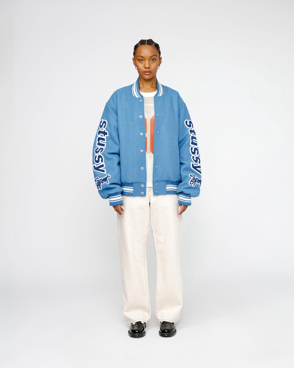 Jean Stussy Classic Denim Blanche  France |  47386-ZWLP