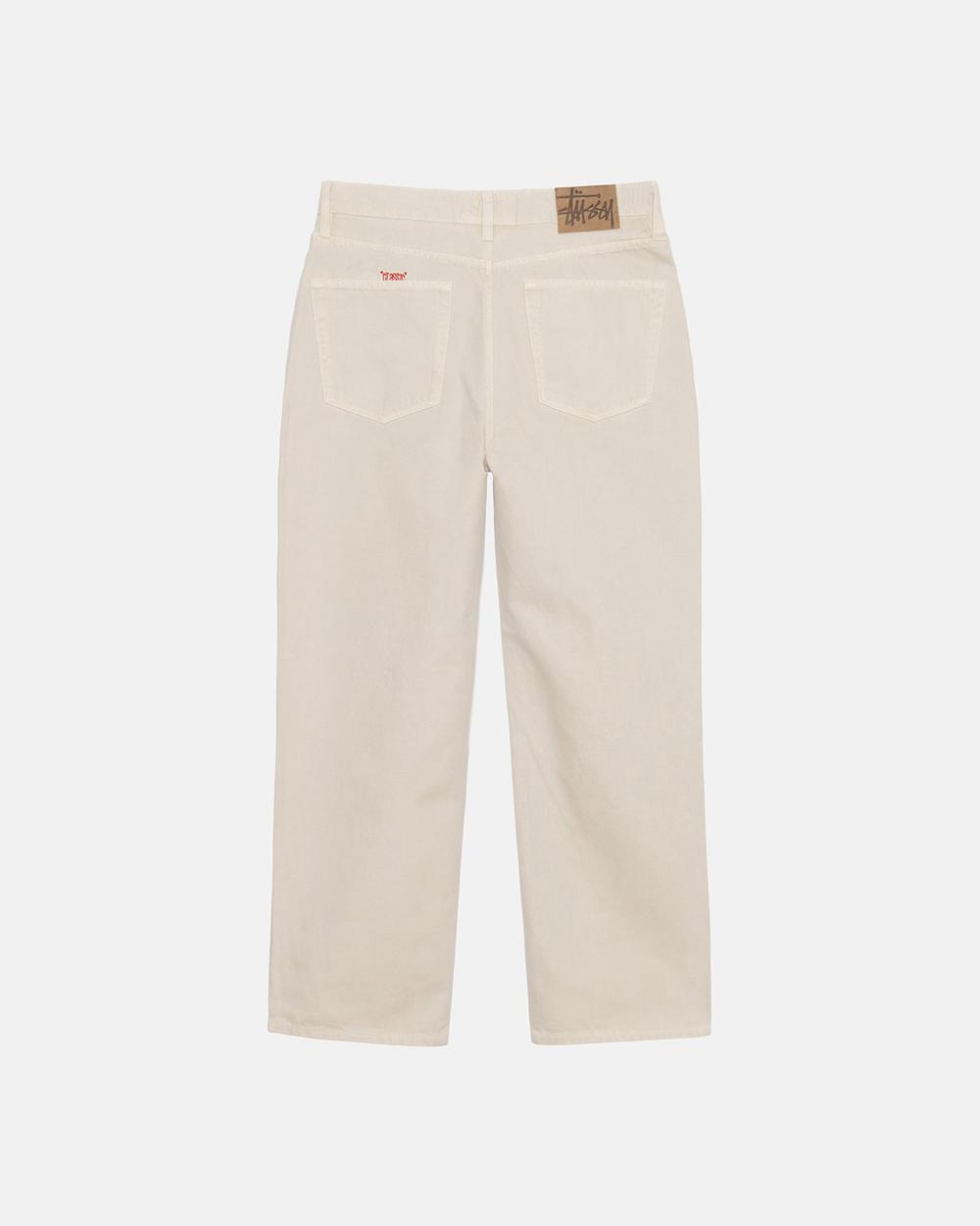 Jean Stussy Classic Denim Blanche  France |  72954-MECD
