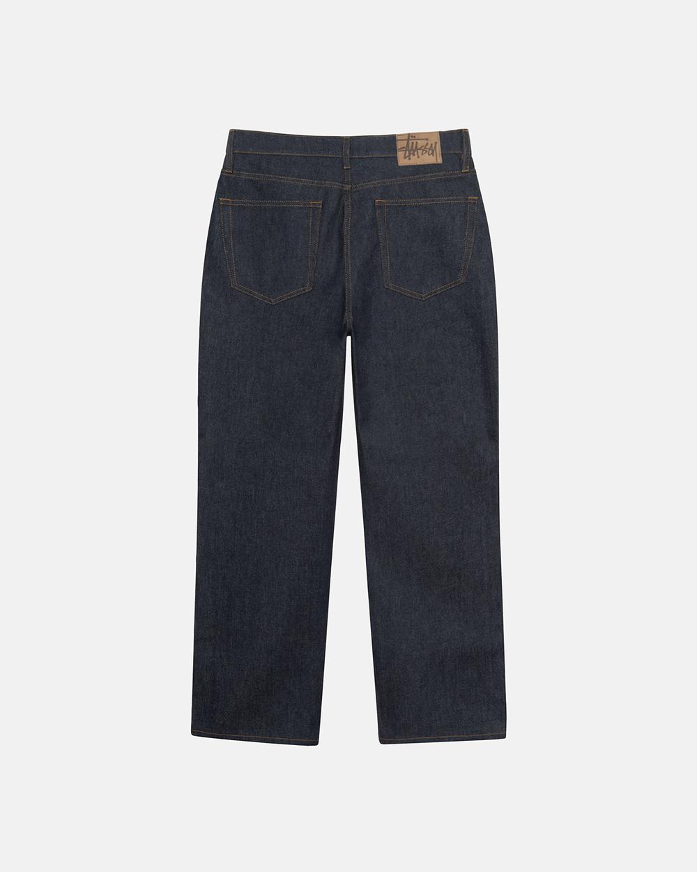 Jean Stussy Classic Denim Bleu  France |  46893-NTCA
