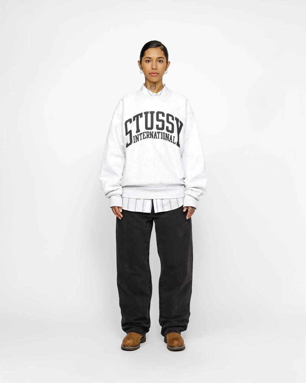 Jean Stussy Classic Washed Canvas Noir  France |  32817-UAQW