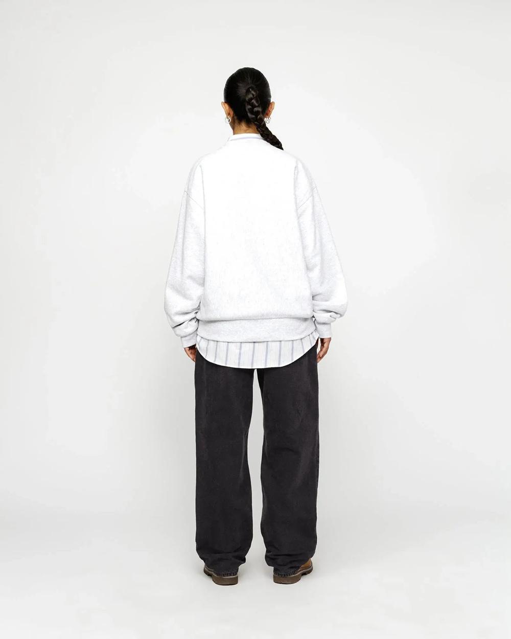 Jean Stussy Classic Washed Canvas Noir  France |  32817-UAQW