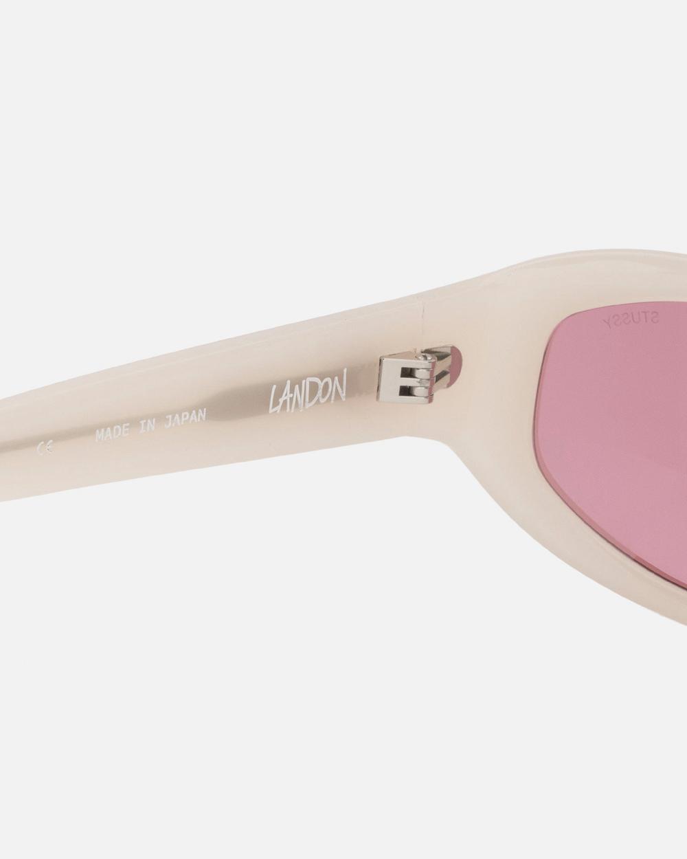 Lunette de Soleil Stussy Landon Blanche Rose  France |  95741-WPCB