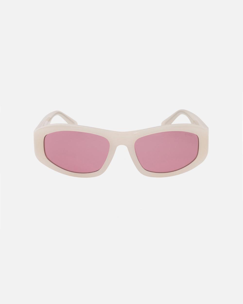 Lunette de Soleil Stussy Landon Blanche Rose  France |  95741-WPCB