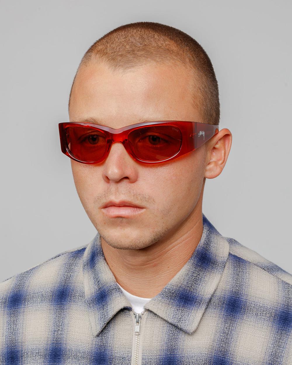 Lunette de Soleil Stussy Rene Amber / Amber Lens  France |  70859-ULQM