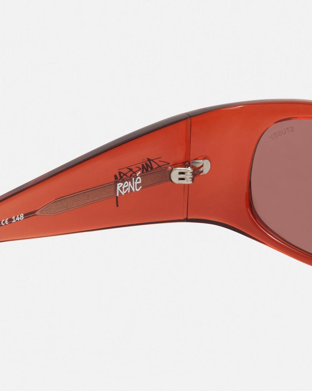 Lunette de Soleil Stussy Rene Amber / Amber Lens  France |  70859-ULQM