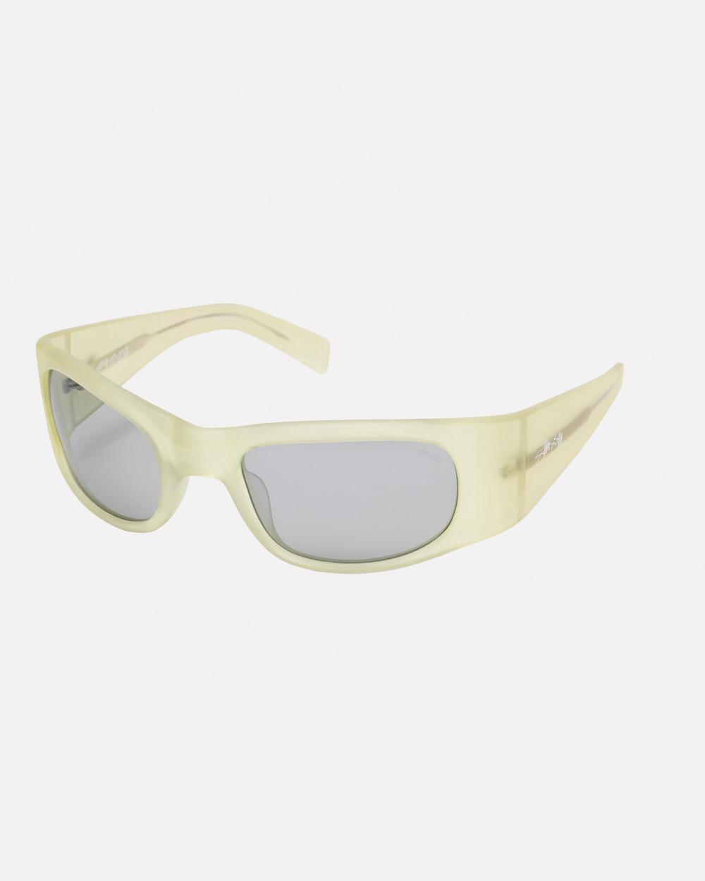Lunette de Soleil Stussy Rene Jaune Grise Clair  France |  01897-RAFE