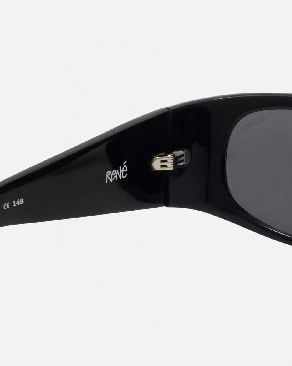 Lunette de Soleil Stussy Rene Noir Noir  France |  43920-BCUL
