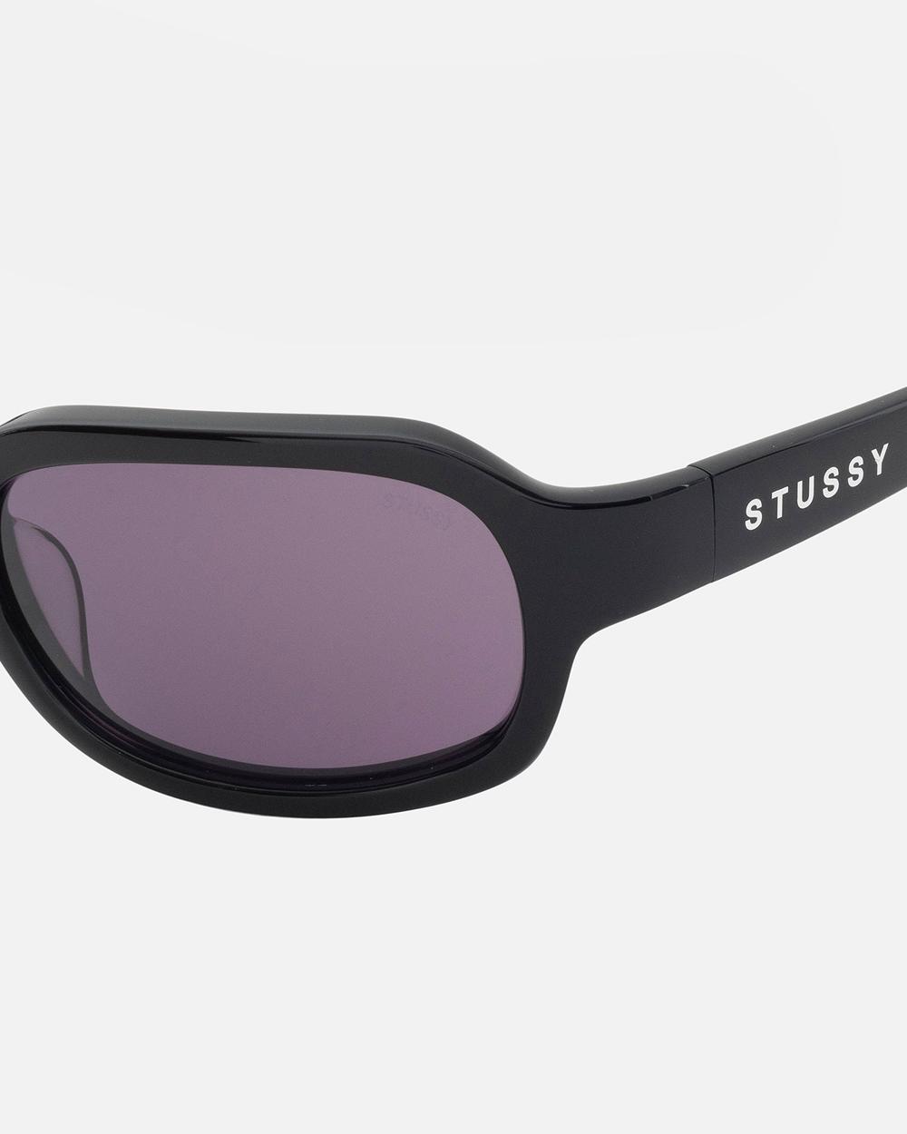 Lunette de Soleil Stussy Rome Noir Lavande  France |  98016-ELKQ