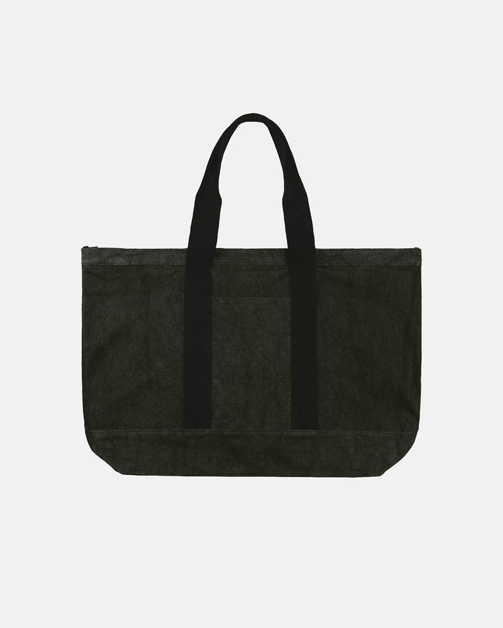 Sacs Fourre Tout Stussy Canvas Extra Large Noir  France |  49576-WCXT