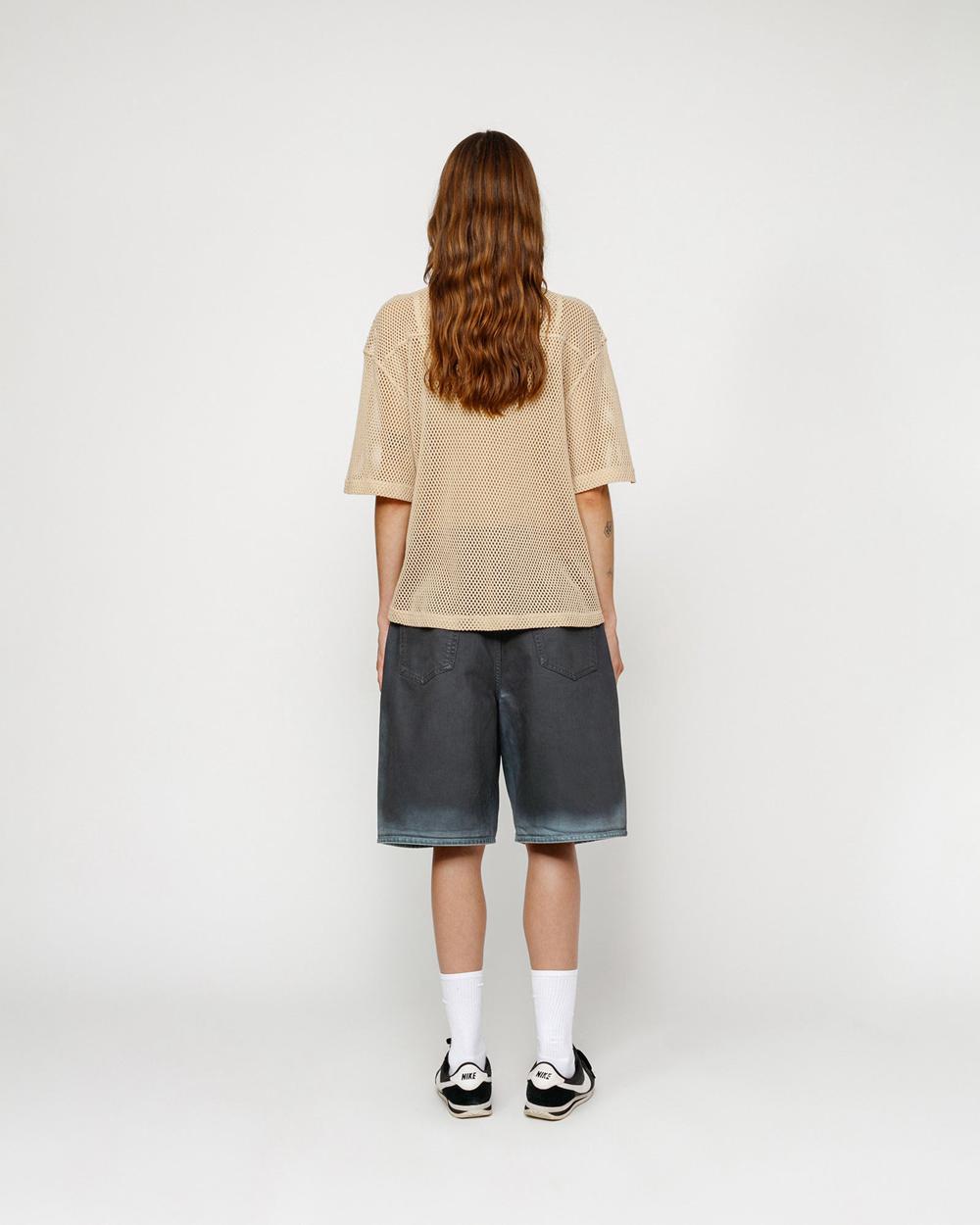 Short Stussy Big Ol' Spray Dye Bleu  France |  72964-TQWB