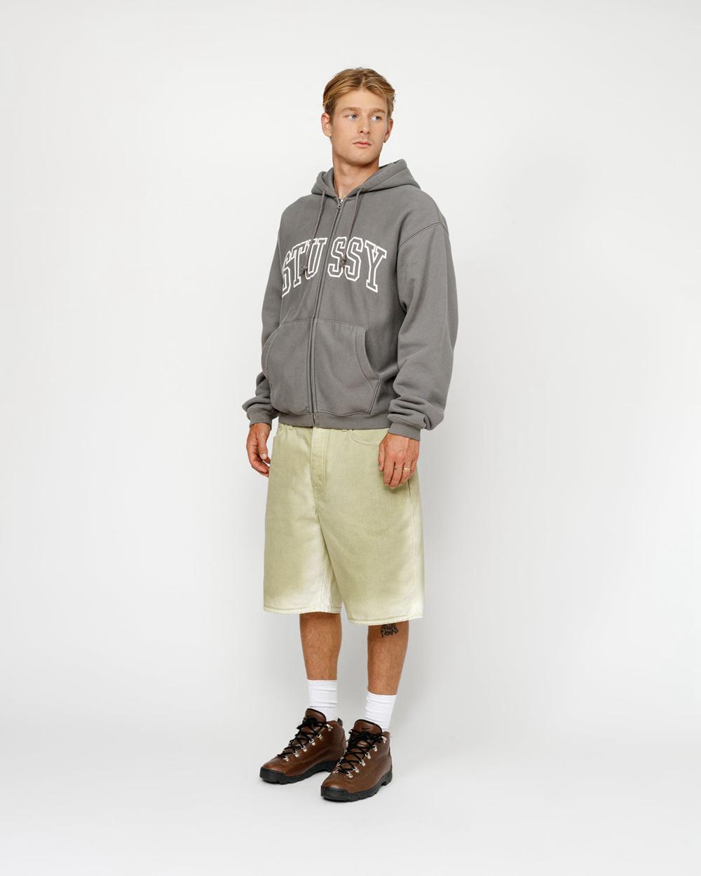 Short Stussy Big Ol' Spray Dye Vert Olive  France |  43927-ZQEM