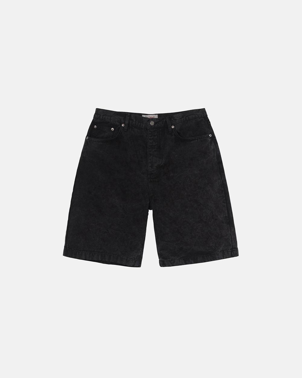 Short Stussy Big Ol\' Washed Canvas Noir  France |  76193-EGDA
