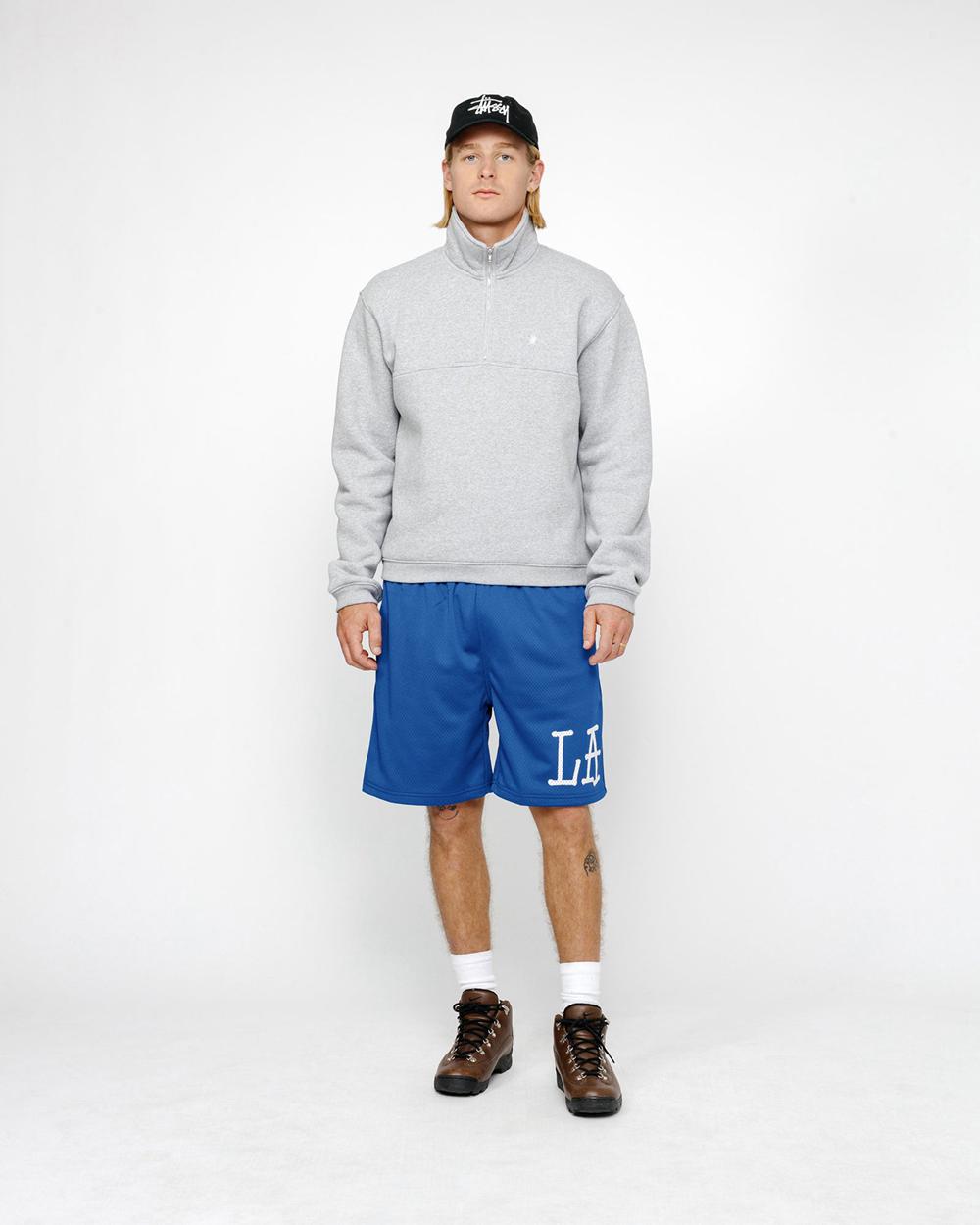 Short Stussy Mesh La Bleu Royal Bleu  France |  32405-ULJW