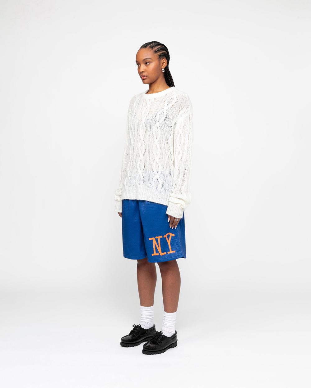 Short Stussy Mesh Ny Bleu Royal Bleu  France |  05987-DVIC