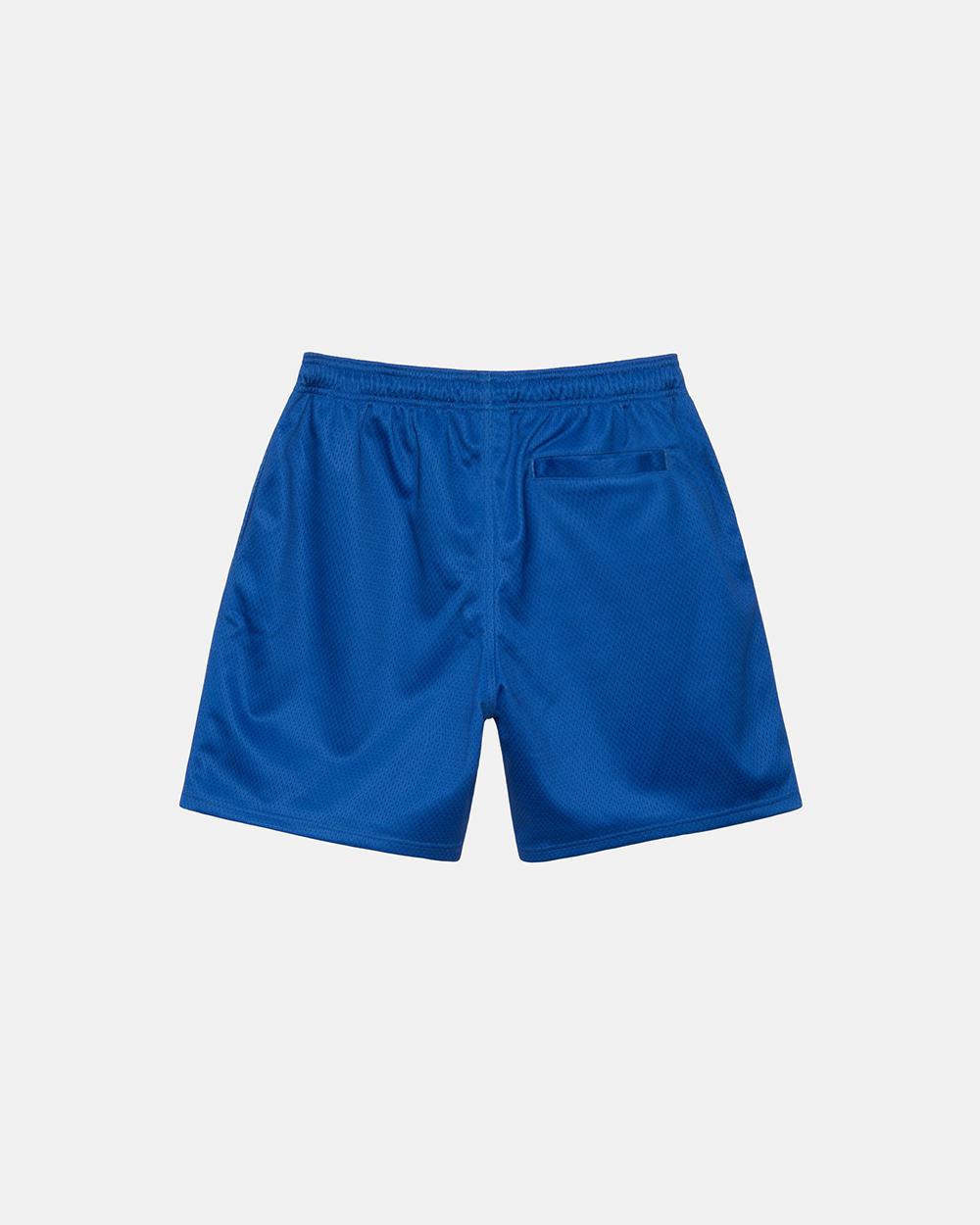 Short Stussy Mesh Ny Bleu Royal Bleu  France |  05987-DVIC