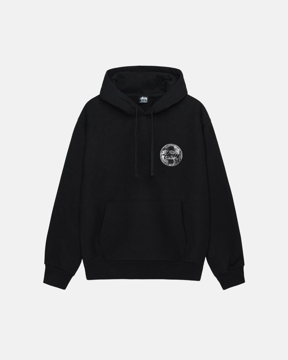 Sweat a Capuche Stussy Dot Stamp Noir  France |  26173-CHTY
