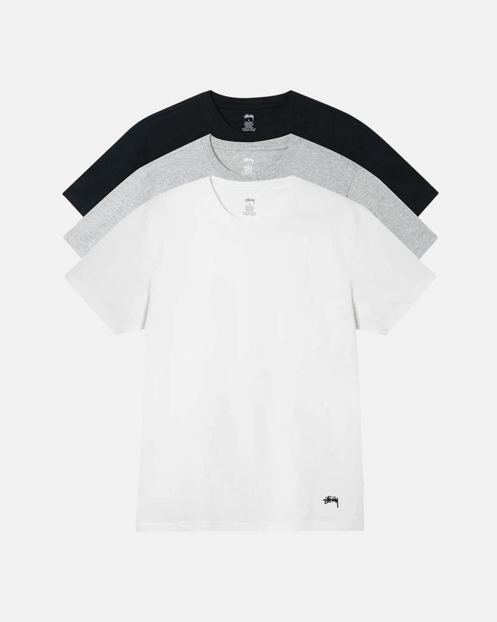 T-Shirt Stussy 3 Pack Multicolore  France |  74538-GWTX
