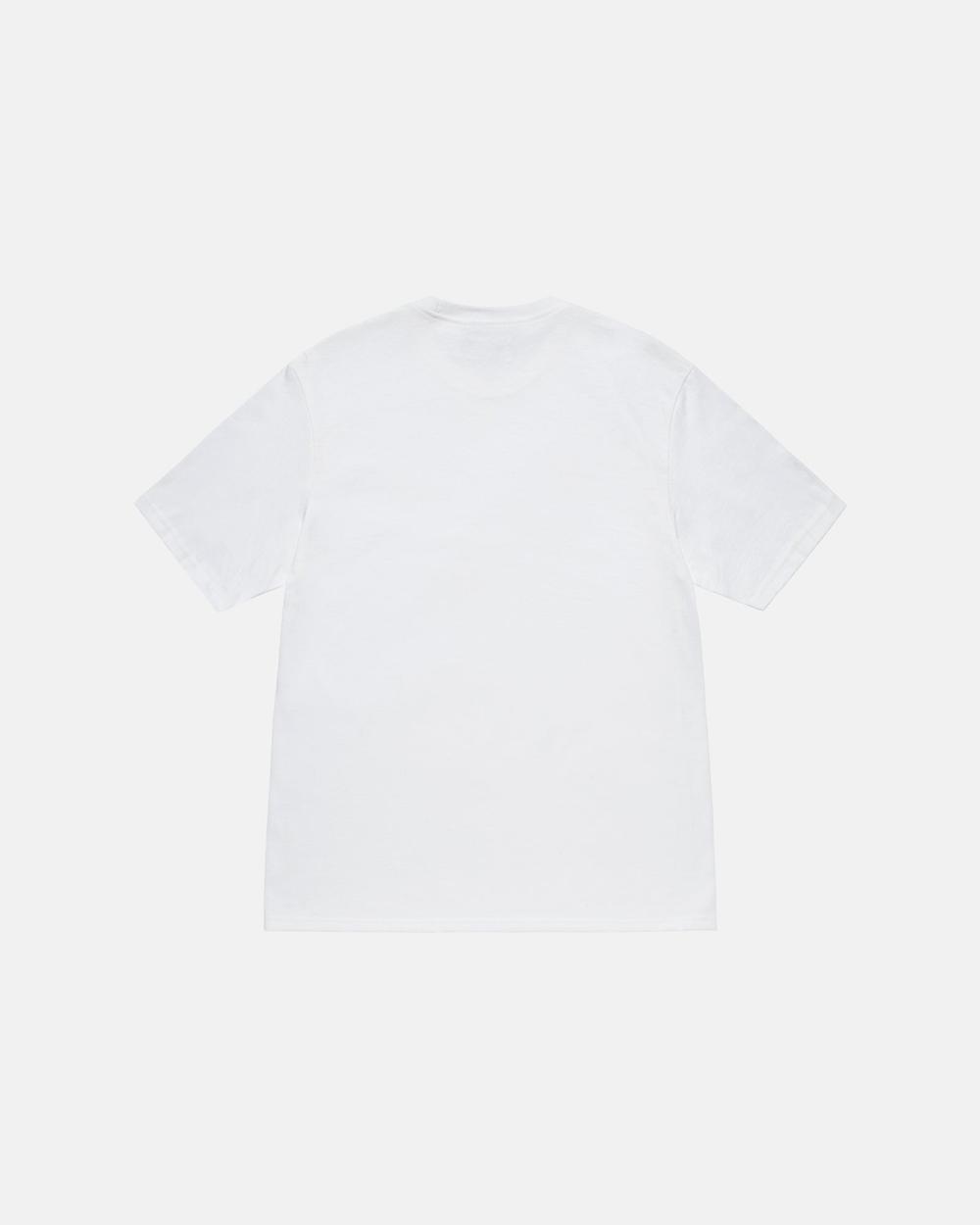 T-Shirt Stussy Sport Script Blanche  France |  23417-PLIS