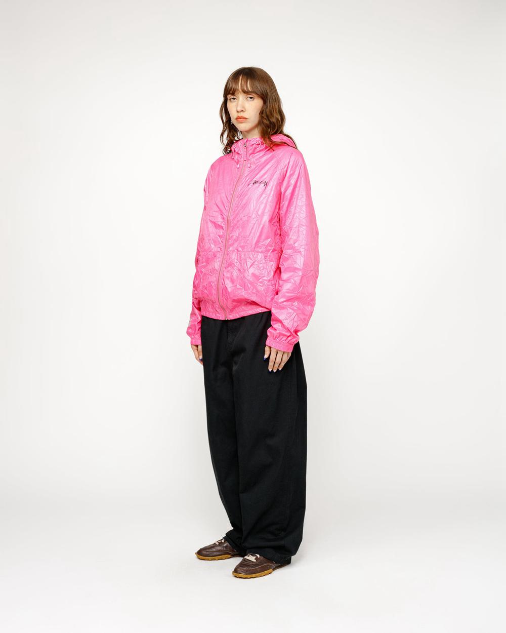 Veste Stussy Beach Shell Majotech® Rose  France |  23519-ICUZ