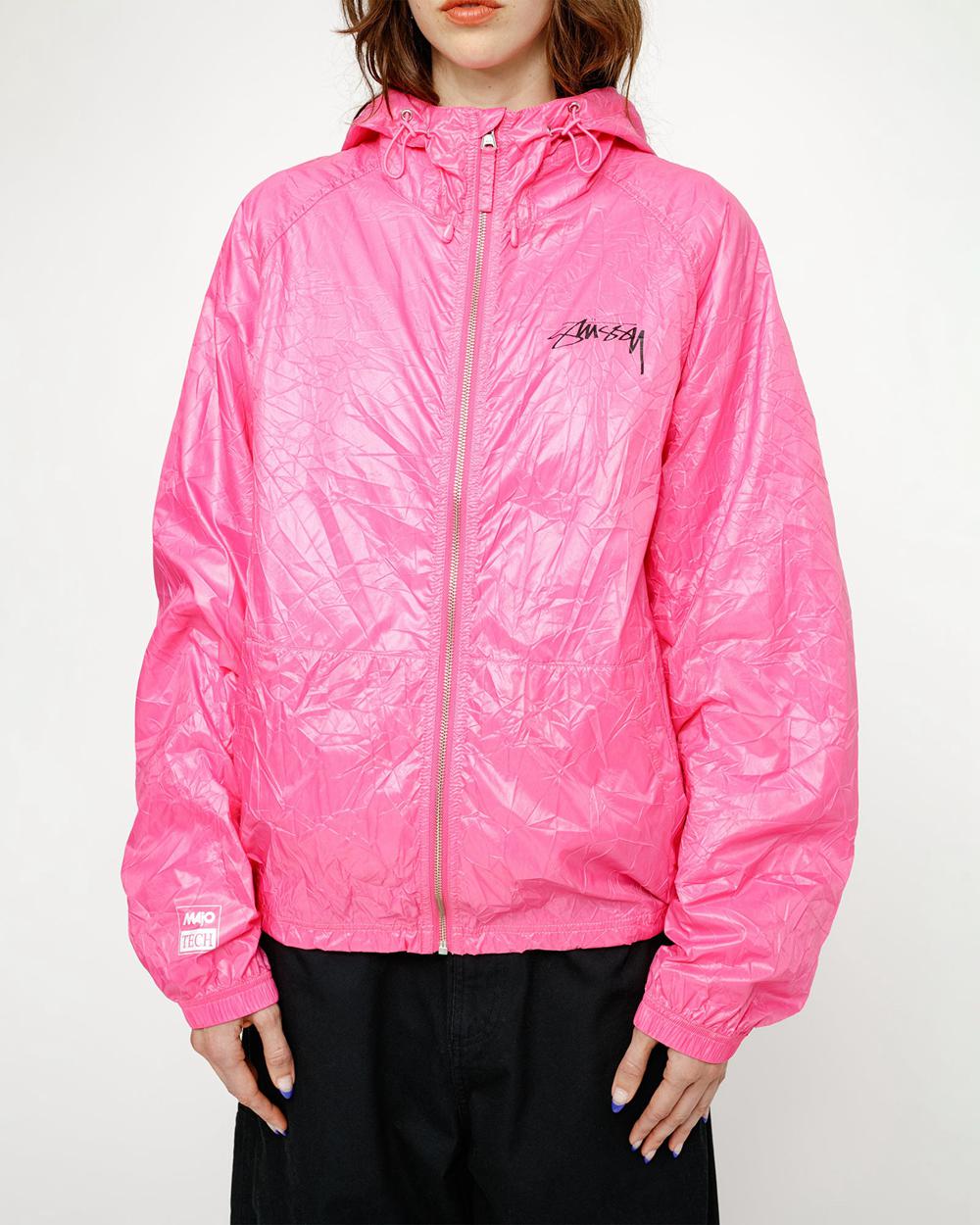 Veste Stussy Beach Shell Majotech® Rose  France |  23519-ICUZ