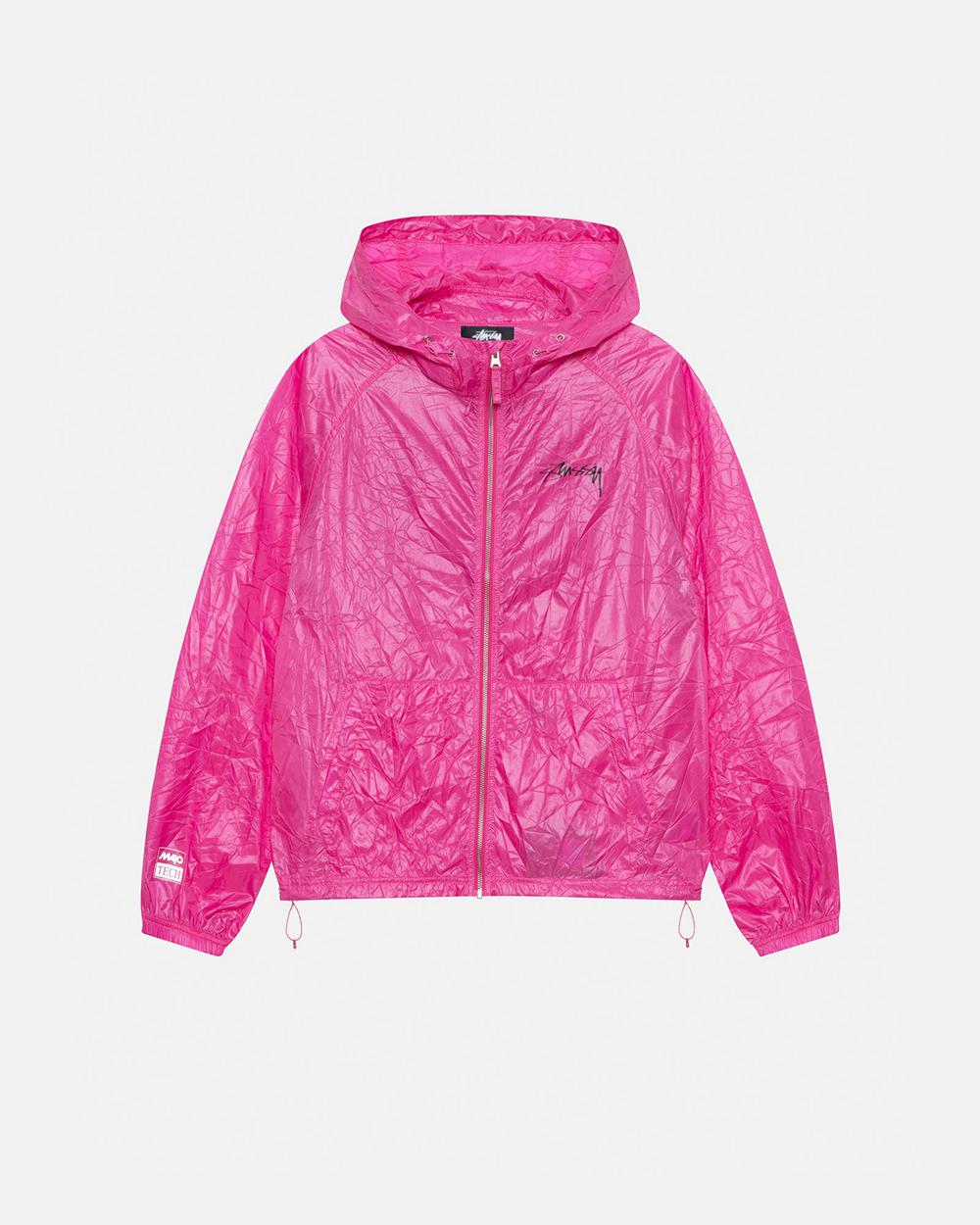 Veste Stussy Beach Shell Majotech® Rose  France |  23519-ICUZ