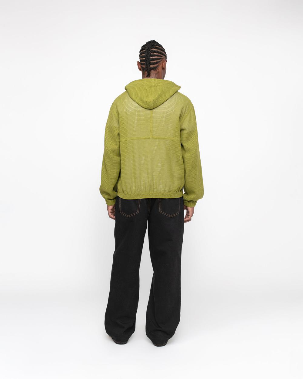 Veste Stussy Work Cotton Mesh Vert  France |  05714-JFOC
