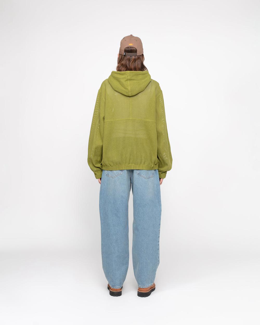 Veste Stussy Work Cotton Mesh Vert  France |  05714-JFOC