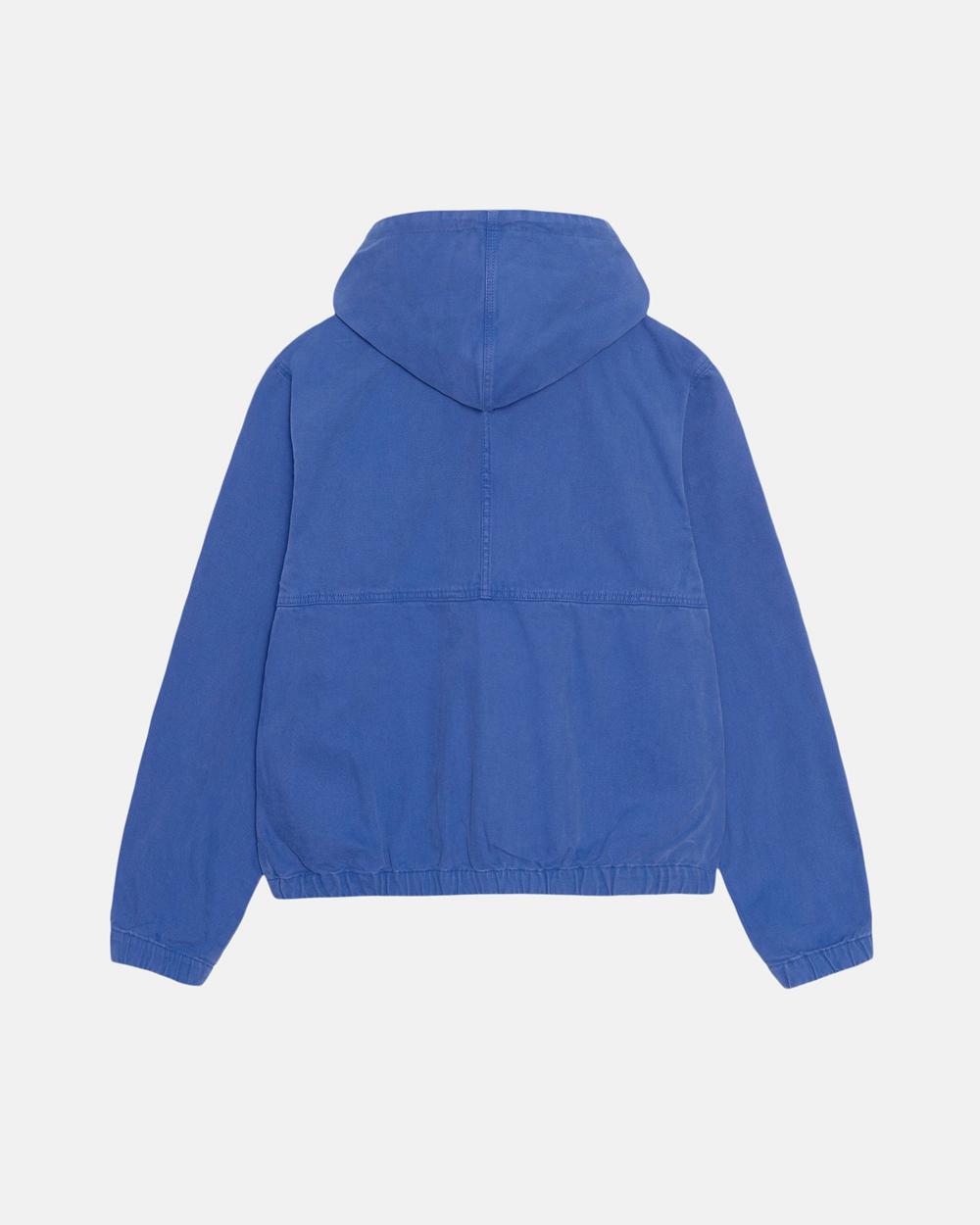 Veste Stussy Work Unlined Canvas Bleu  France |  51698-HMUL